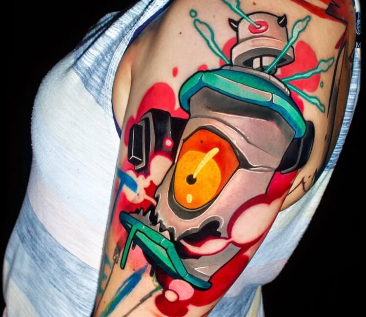 Throw Up Your Tag with a Cool Spray Can Tattoo  Tattoodo