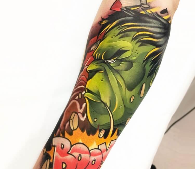 The Hulk by James  Wicked Ink Tattoo and Body Piercing  Facebook