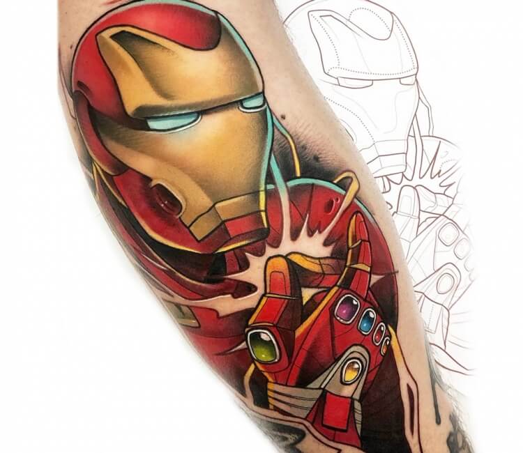 Free Iron Man by Halo TattooNOW