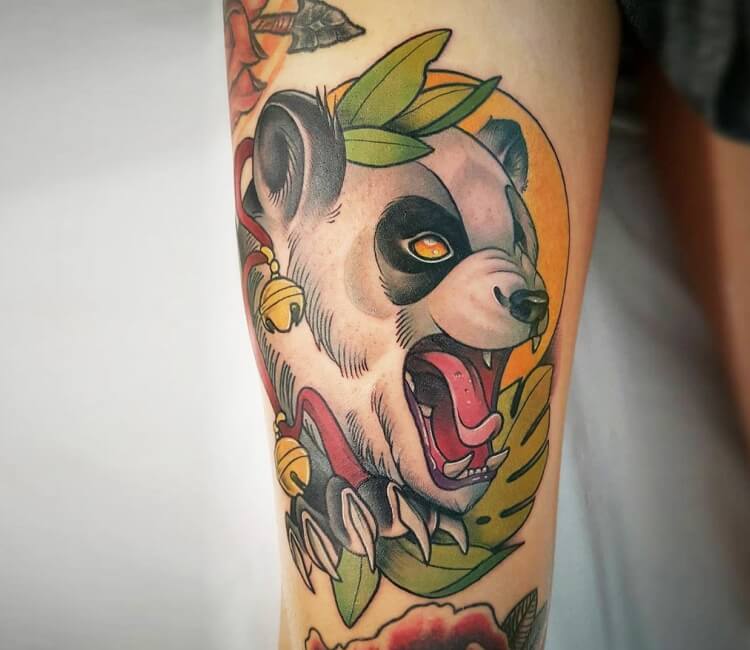Panda Bear Temporary Tattoo - Set of 3 – Little Tattoos