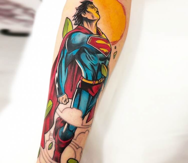 Superman tattoo by Yeray Perez | Post 30245