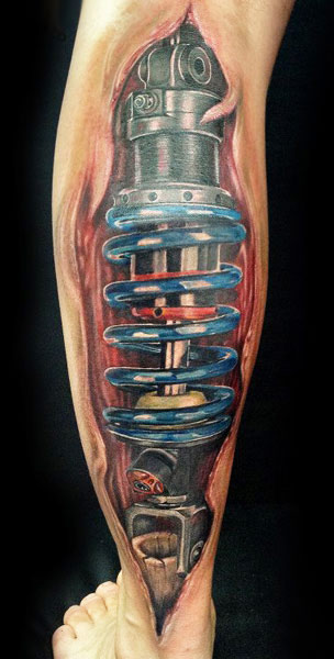 Biomechanical Ribs Tattoo by kayden7 on DeviantArt