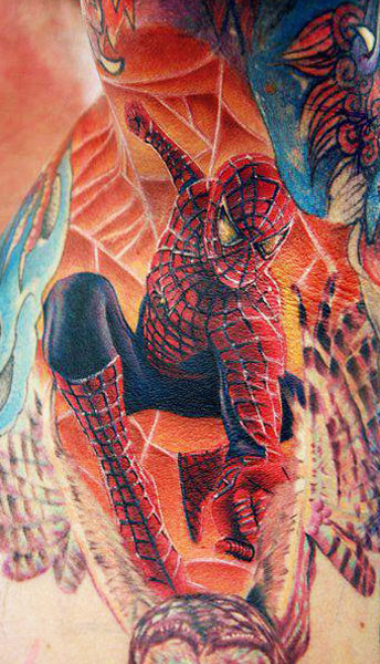 Spiderman tattoo by BodyGraffixTattoo on DeviantArt