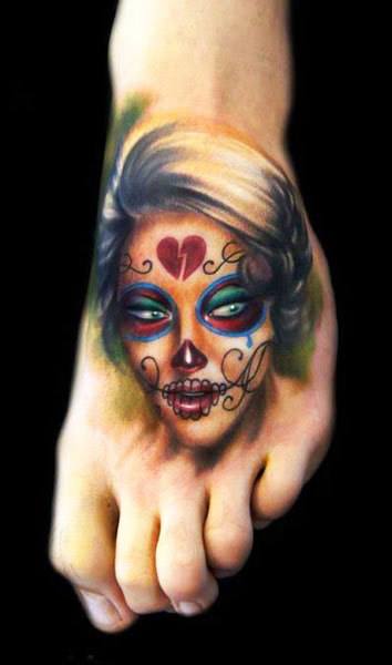 Muerte Tattoo By Khan Tattoo Post 3968