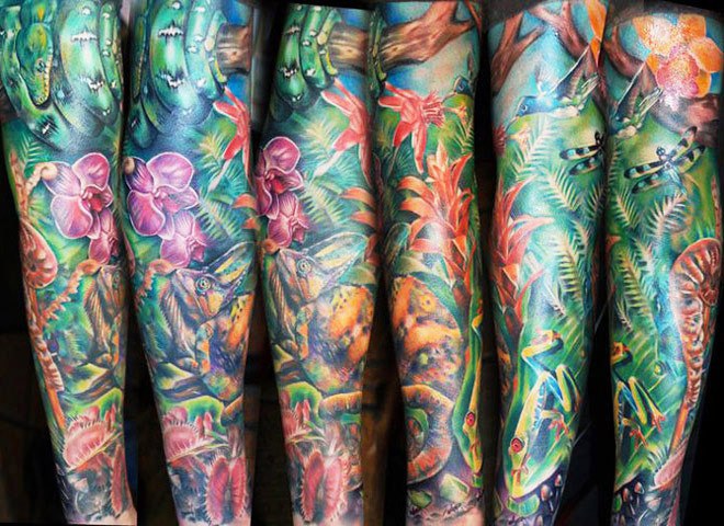 Color And Nature  Rising Dragon One Of The Best Tattoo Shops In NYC