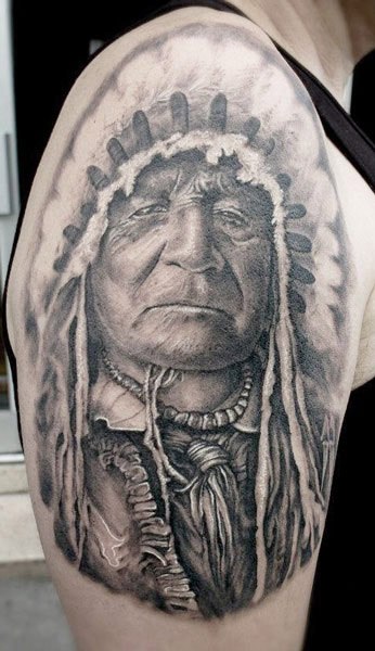 Indians tattoo by Matthew James | Post 5009