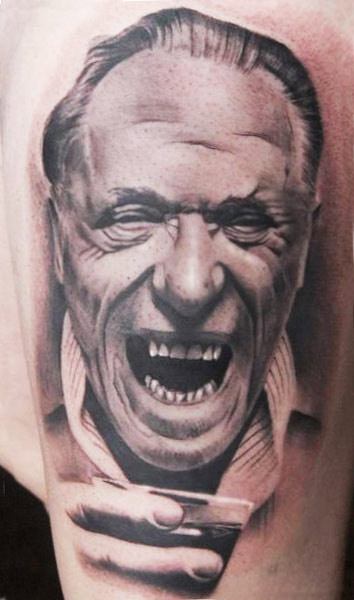 Mr T tattoo by Mike DeVries: TattooNOW