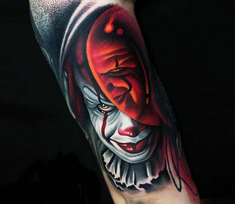 Creepy Pennywise clown tattoos are the terrifying trend sweeping Instagram  ahead of the It film release | The Sun