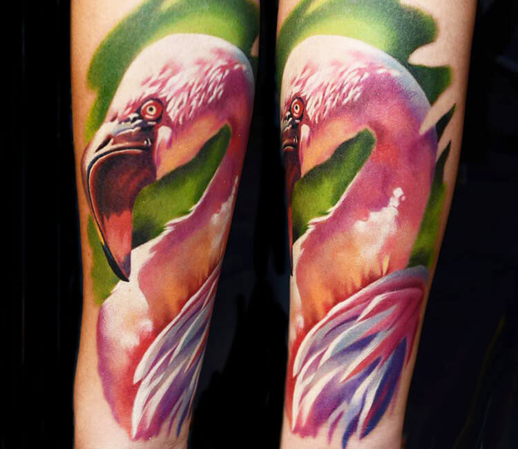 Flamingo Tattoo - The Tattoo Design | Facebook