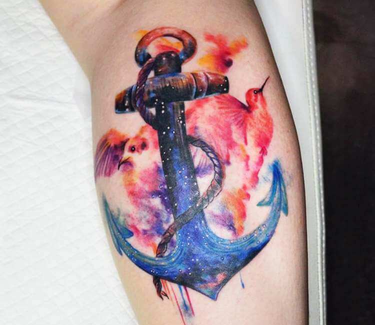 Anchor tattoo by Adams Eden | Photo 24414