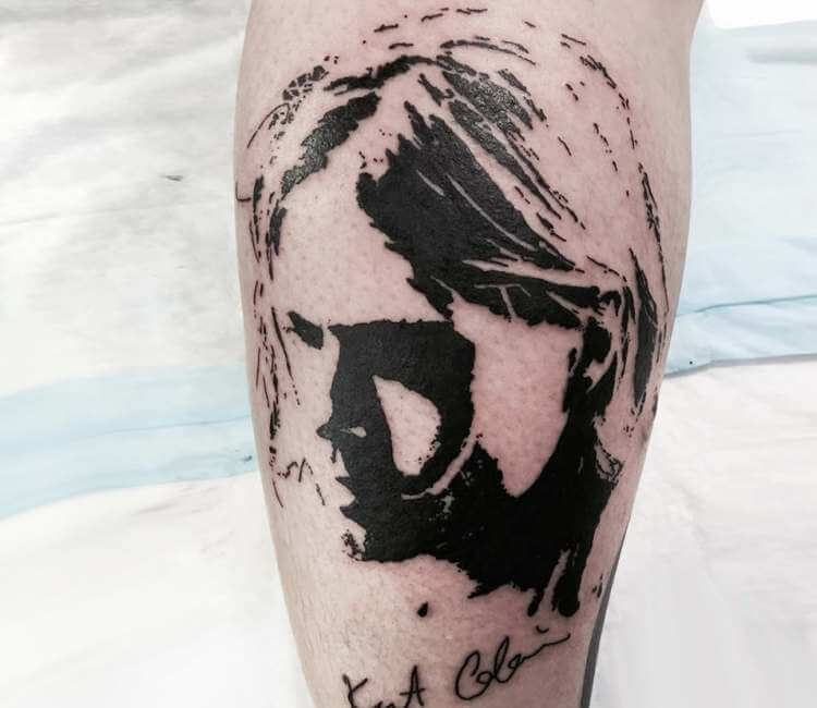 kurt cobain tattoo  Kurt cobain tattoo Nirvana tattoo Nirvana tattoo  kurt cobain
