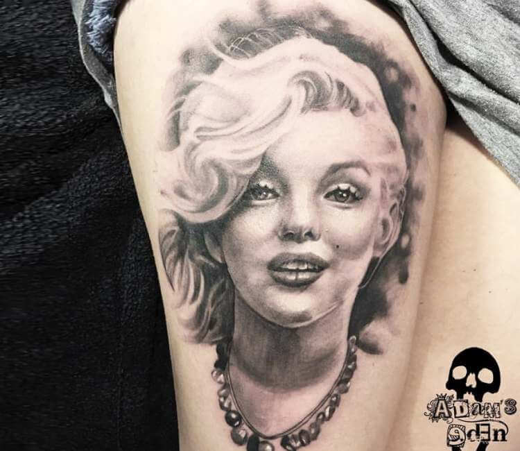 Angelic Marilyn Monroe Tattoo Unique Marilyn Monroe with An - Inspire Uplift