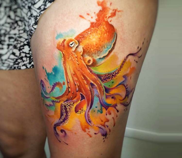 Pin by Olga Marinicheva on Tatoo  Octopus tattoo design Tattoo designs  and meanings Octopus tattoos