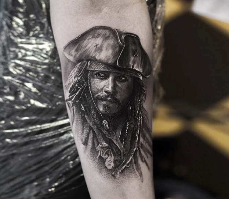 Captain Jack Sparrow Tattoo Photograph by Tom Dowd  Pixels