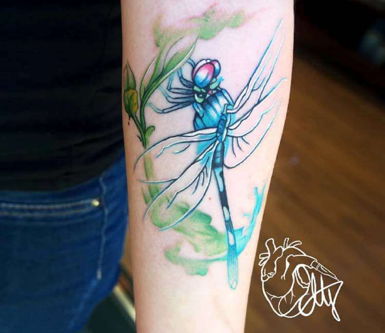 101 Amazing Dragonfly Tattoo Ideas [2024 Inspiration Guide] | Dragonfly  tattoo design, Dragonfly tattoo, Watercolor dragonfly tattoo