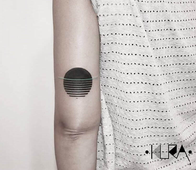 Minimalist Sun + Moon Temporary Tattoo - Set of 3 – Little Tattoos