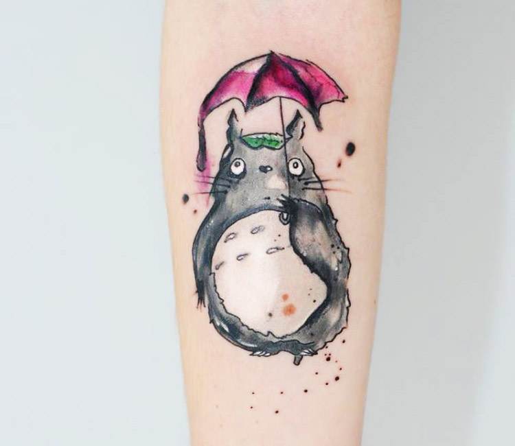Tattoo Disciple on Twitter Totoro tattoo compliments of Kozotattoo  httpstcouqcuYU68tn  Twitter