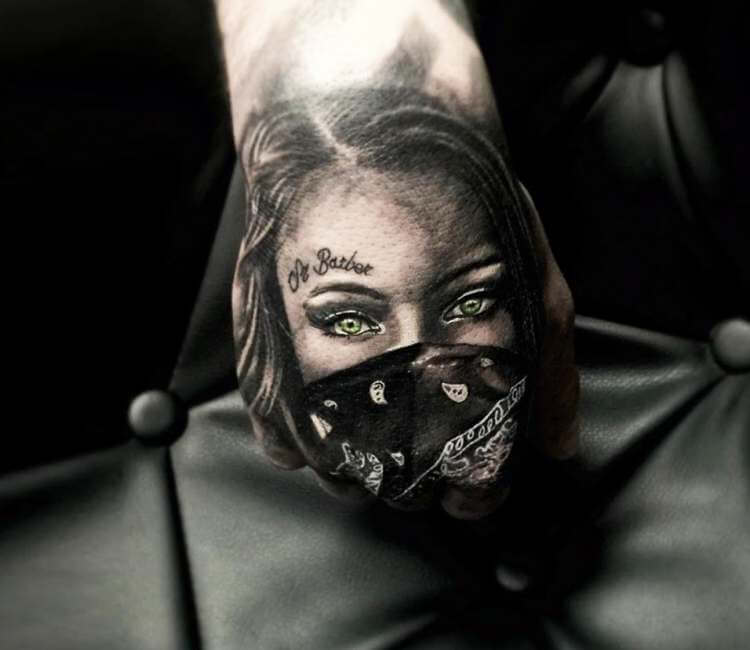 Gangsta Player Temporary Tattoos Sleeve Men Womens Fake Sticker Arm Gun  Gangster | eBay
