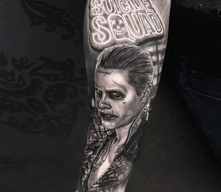 This Joker tattoo in Suicide Squad has a bigger meaning than you realize