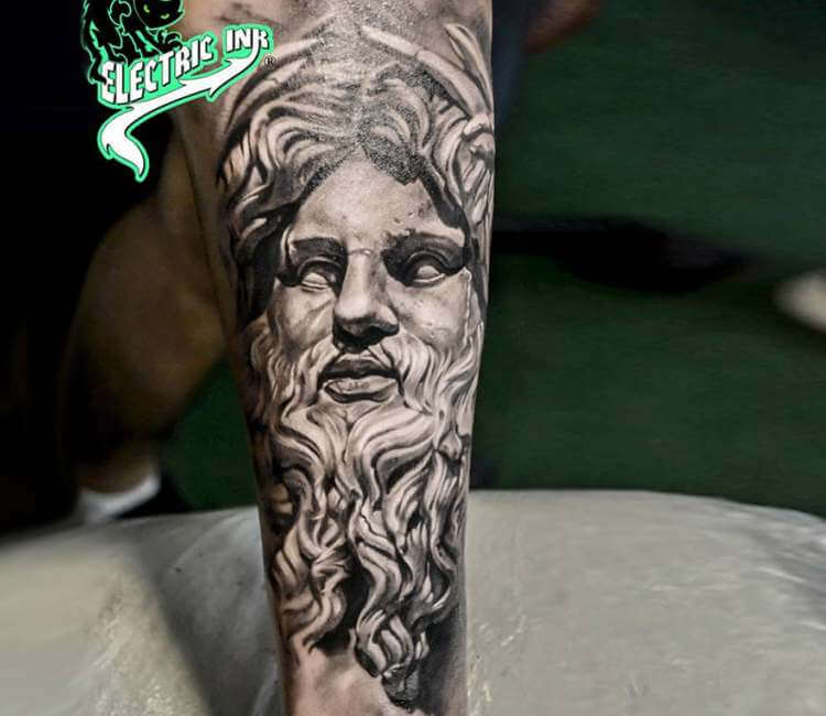 Greek God Tattoo By Alex Noir Post