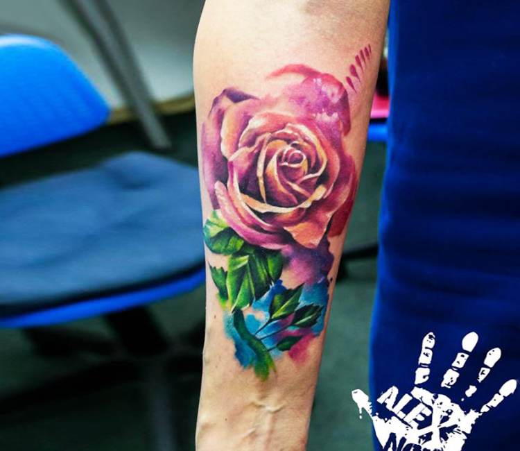 Rose tattoo by Alex Noir | Post 17304