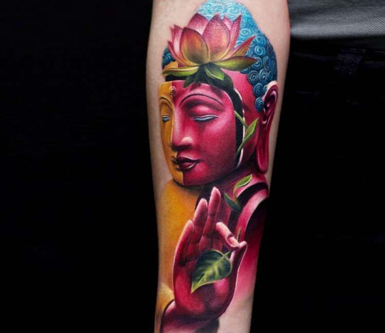 Corona Tattoo & Piercing - Tattoo artist: @woogietattyzappers #buddha #color  #tattoo #ink #corona #riverside #ie #909 #951 #coronatattoopiercing  #coronatattoo #coronacalifornia #tattooideas #tattooartist #tattooart # tattoos #inked #colortattoo | Facebook