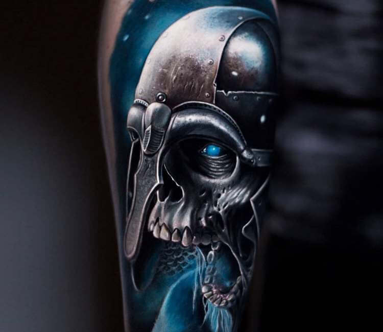 Undead tattoo by Alexander Kolbasov