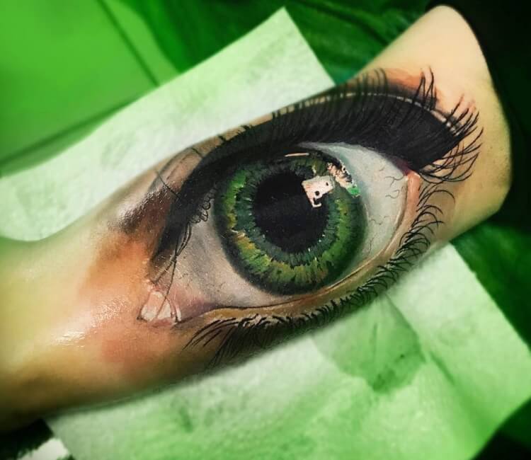 Green Eye Tattoo Design  Green tattoos Eye tattoo Best tattoo designs