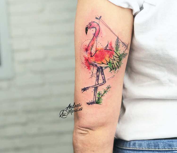 Lisa, The Flamingo Tattoo Design - Tattapic®