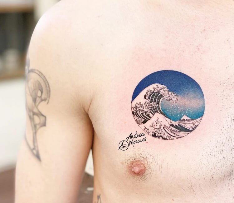 Great Ramen Wave of Kanagawa. Sacred Rose Tattoo, Berkeley CA, Mynt : r/ tattoos