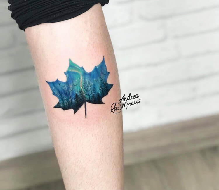 Maple Leaf Tattoo by cassienoble on DeviantArt