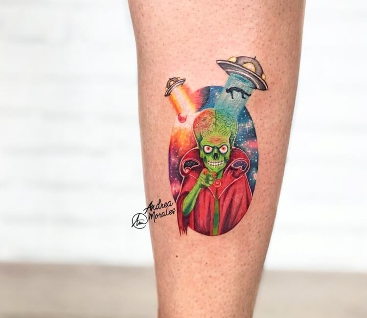 Mars attacks martian woman tattoo by Craig Holmes by CraigHolmesTattoo on  DeviantArt