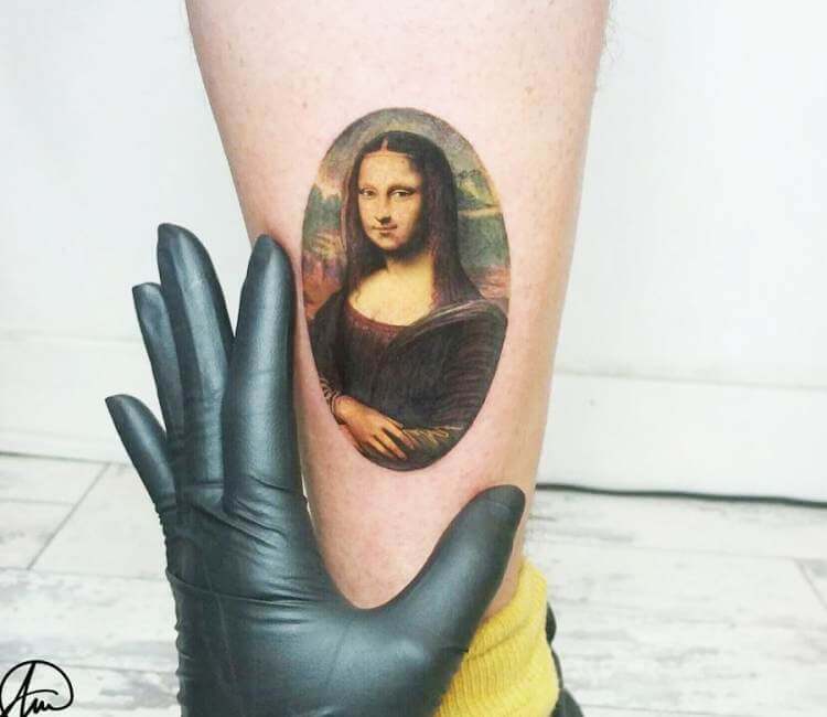 Mona Lisa Tattoo By Andrea Morales Photo