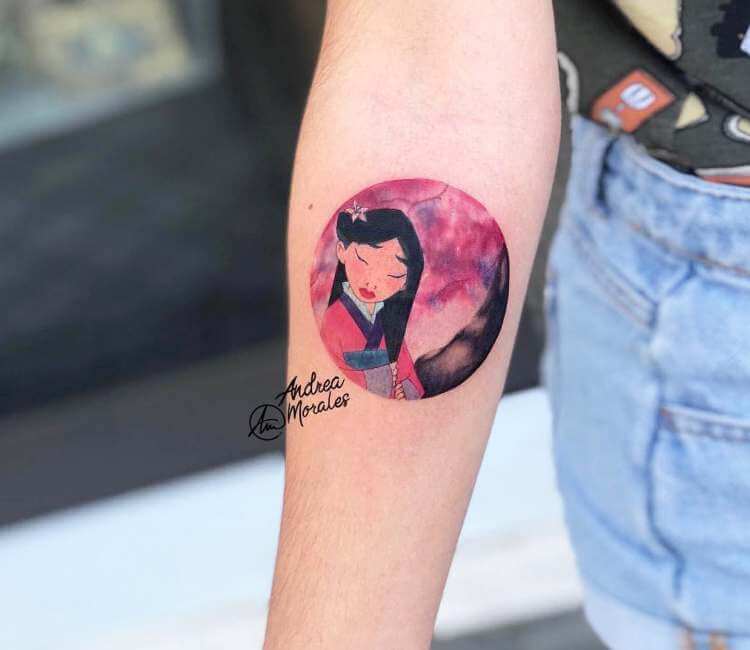 Princess Mulan tattoo by Andrea Morales | Post 26714