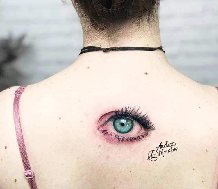 Woman who tattooed her eyeballs purple and blue says she's going blind was  just going to