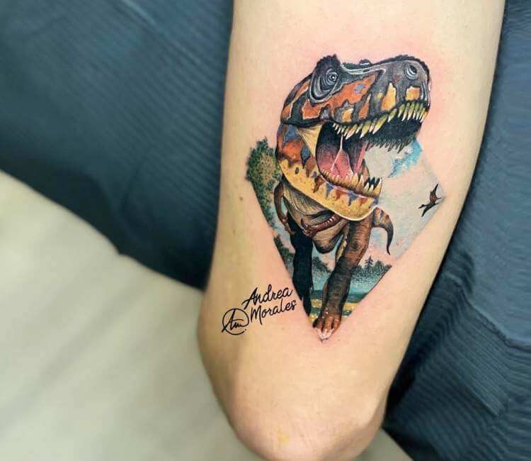 Untitled  Dinosaur tattoos Traditional tattoo Octopus tattoo