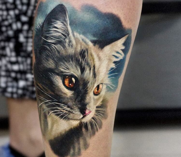 117 Cat Tattoos That Are Way Too Purrfect