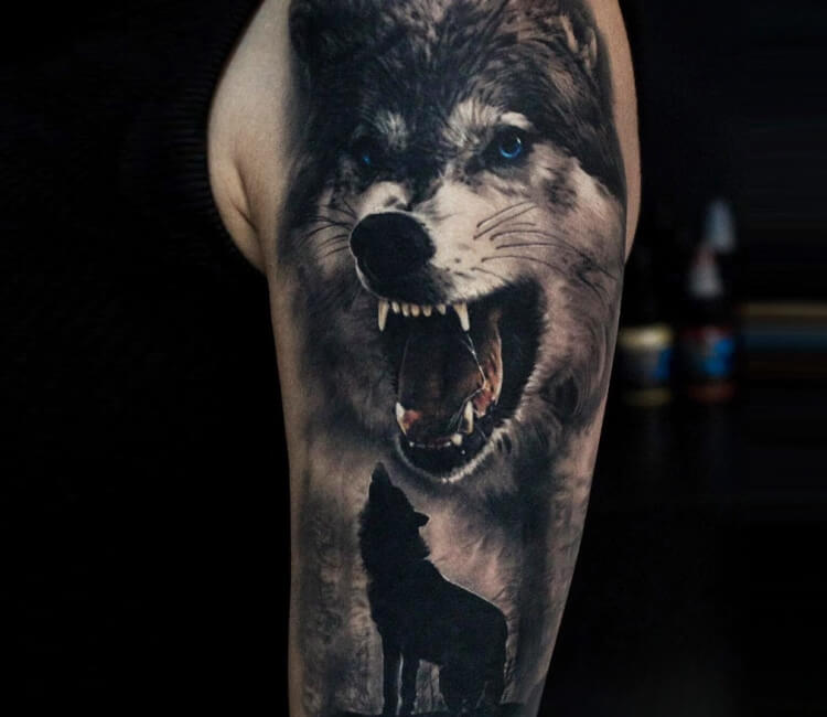 30 Wolf Tattoo Design Ideas And The Meaning Behind Them  Saved Tattoo