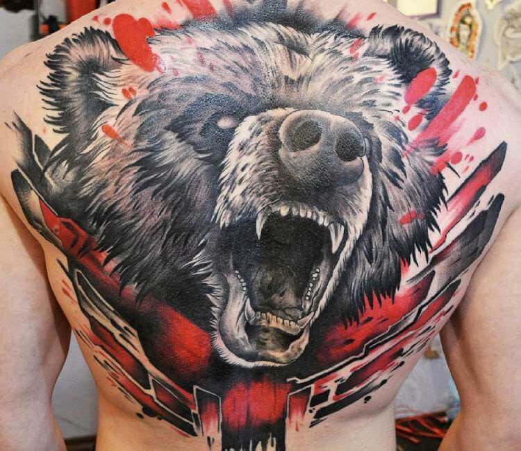 Top 15 Bear Chest Tattoo Designs  Ideas  PetPress