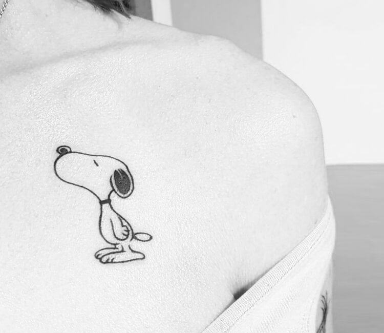 Share More Than 63 Snoopy Tattoo Designs Super Hot Incdgdbentre 