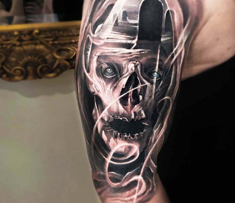Death Star Tattoo by Miguel Ángel Avila on Dribbble