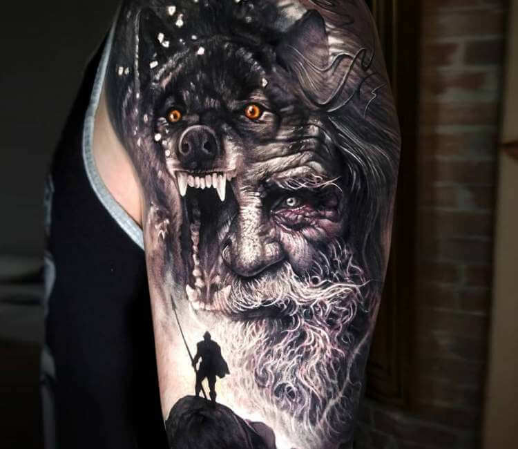Odin tattoo by Arlo Tattoos | Photo 24811