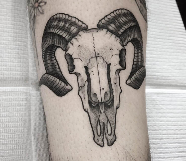 Aries tattoo design ♈️ | Instagram