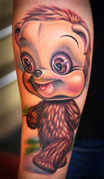 Cartoon tattoo by Nikko Hurtado | Post 8555