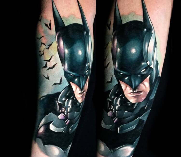 Just got a Batman tattoo. What y'all think?? : r/batman