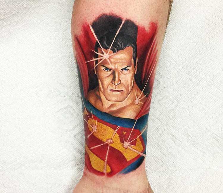 Superman tags tattoo ideas | World Tattoo Gallery