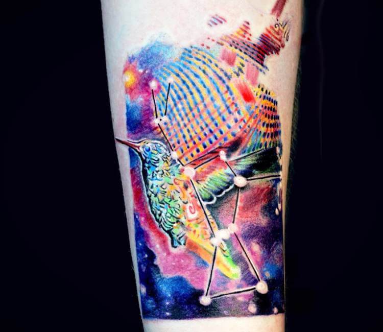 Tattoos by Dawn Grace - Dainty little Leo constellation under a collarbone.  Thanks for looking! 💫 #tattoo #tattoos #tattooing #design #feminine #art  #tattooartist #tattoooftheday #design #chicagotattoo #skinandink  #inkedmagazine #chicagotattooshops ...