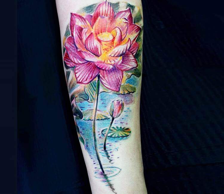 Lotus Flower Tattoo By Bartt Tattoo Post 187
