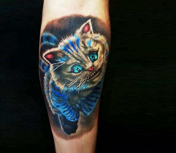 Cheshire Cat | Cool tattoos, Famous tattoo artists, Tattoo artists