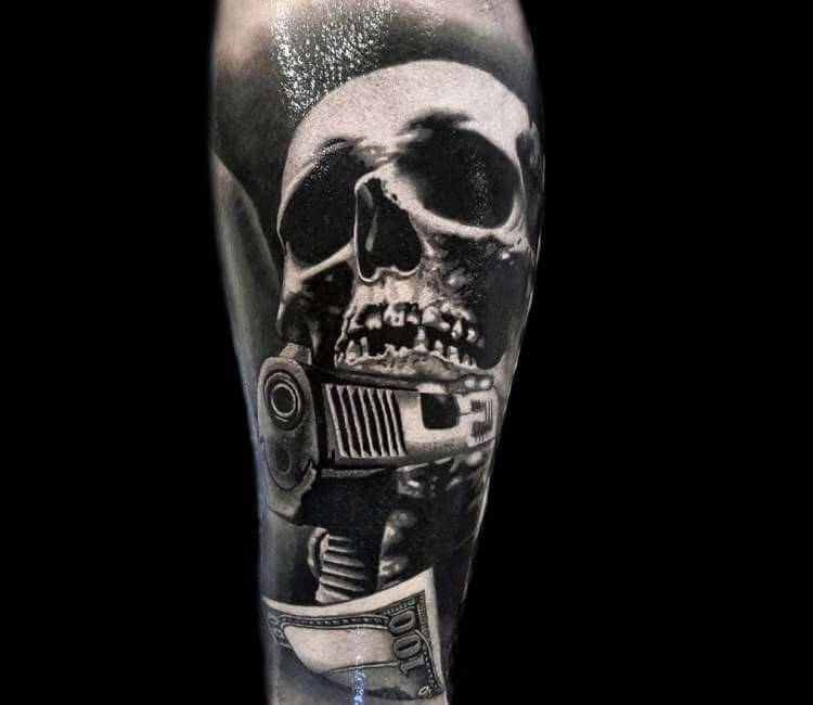 Skull, Tattoo, Tattoo Shirt